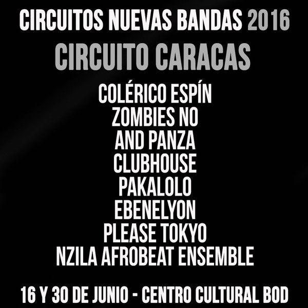 Circuito Caracas 2016 Cusica Plus