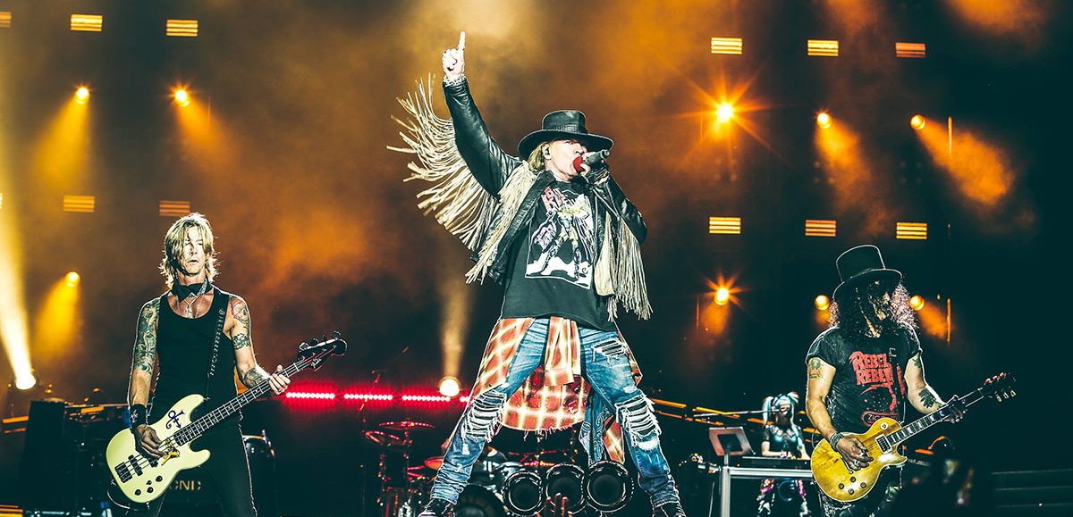 30 personas arrestadas durante un concierto de Guns N’ Roses