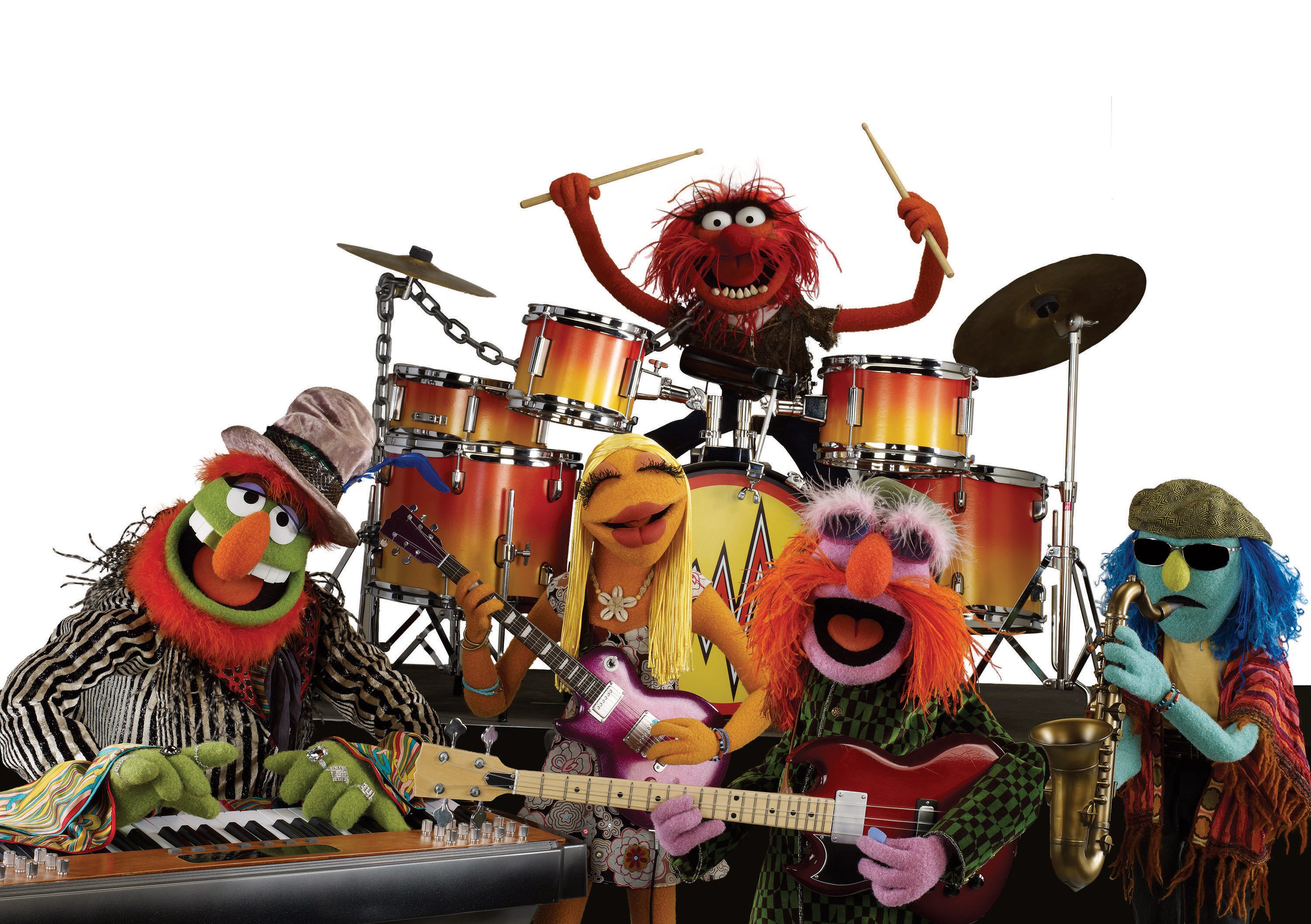 La banda de Los Muppets hace su primera presentación en vivo