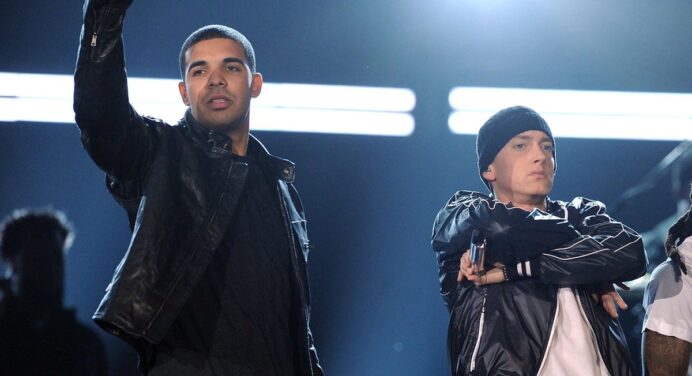 Drake invitó a cantar en vivo a Eminem