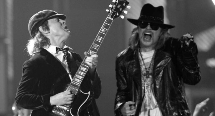 Después de 34 años AC/DC toca “Live Wire” en vivo con Axl Rose