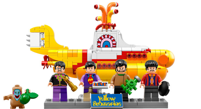 Lego lanzará una edición inspirada en ‘Yellow Submarine’ de The Beatles