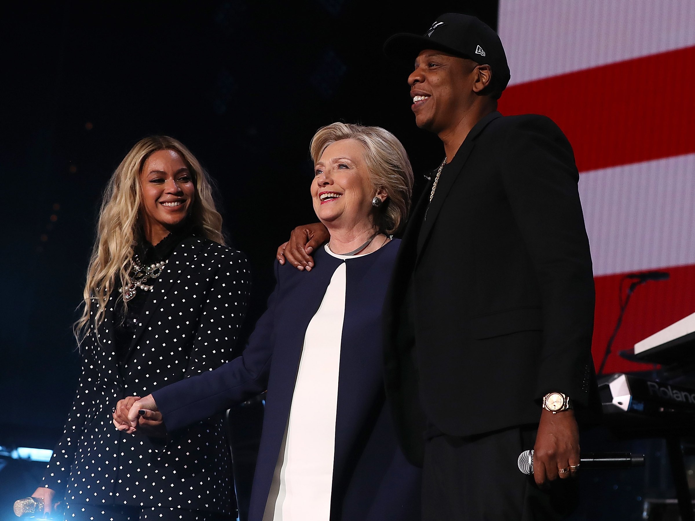 Mira el concierto de Jay Z en apoyo a Hillary Clinton. Cúsica Plus