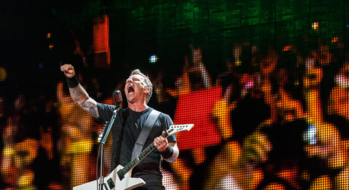 Metallica tocó por primera vez en vivo “Atlas, Rise!” durante su concierto en Colombia