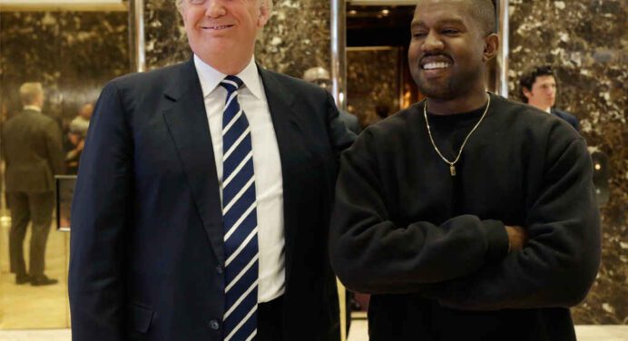 Kanye West y Donald Trump se reúnen para discutir sobre «un posible cargo»