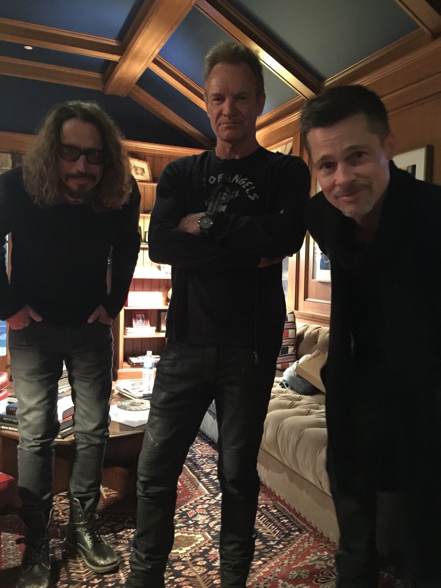 Sting y Chris Cornell tocaron temas de The Police, Soundgarden y Audioslave por una buena causa. Cusica Plus