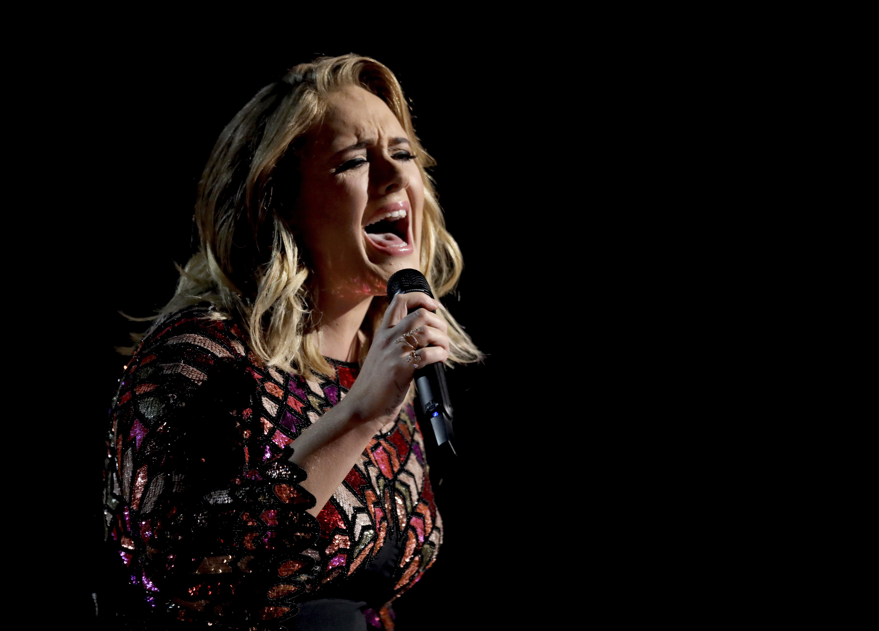 Adele y los protagonistas de los Grammy 2017