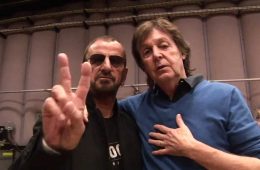 Paul McCartney y Ringo Starr graban juntos en estudio. Cusica plus