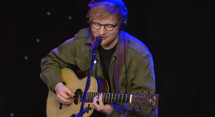 Ed Sheeran versiona a 50 Cent, Coldplay y el tema «No Diggity»