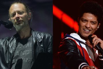 Bruno Mars interrumpe concierto de Radiohead. Cusica plus