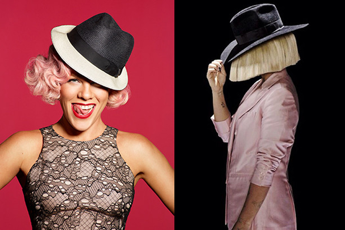 Sia y Pink estrenan tema titulado "Waterfall". Cusica plus
