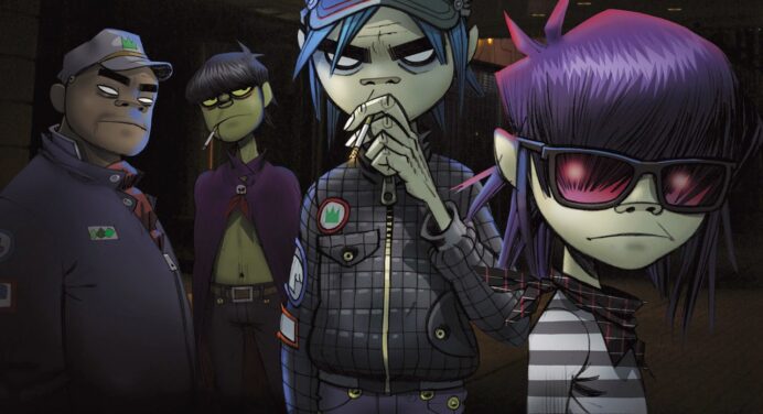 Escucha la nueva canción de Gorillaz