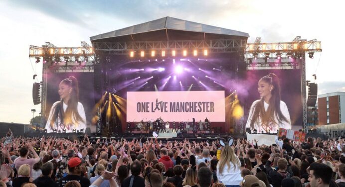 Mira completo el concierto One Love Manchester.