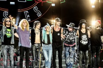 Guns N' Roses invitó a Pink a compartir con ellos el tema “Patience”. Cusica Plus.