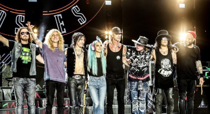 Guns N’ Roses invitó a Pink a compartir con ellos el tema “Patience”