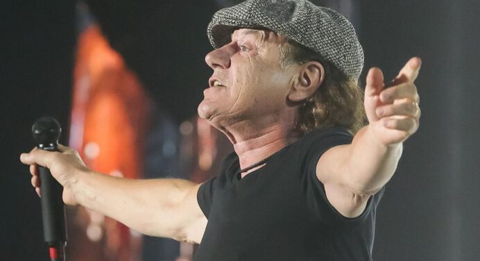 Brian Johnson le rinde tributo a Malcolm Young su compañero de AC/DC