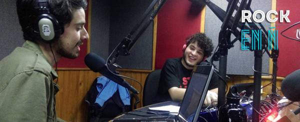Rock en Ñ, uno de los pocos programas de radio dedicados al talento nacional que quedan en Caracas. 