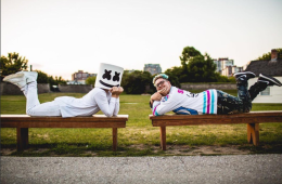 Slushii colabora con Marshmello en la colorida electrónica de “There x2”. Cusica Plus.