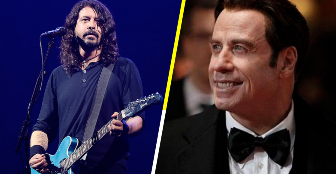 John Travolta compartió tarima con Foo Fighters en homenaje a “Grease”