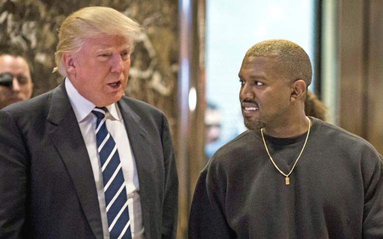 La locura de Kanye West por Trump, no tiene límites