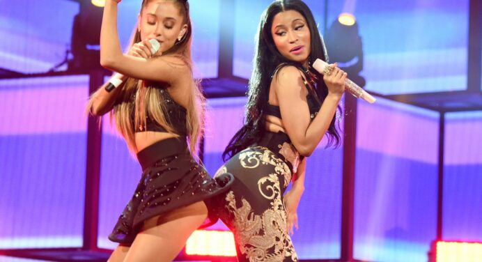 Ariana Grande y Nicki Minaj preparan tema juntas