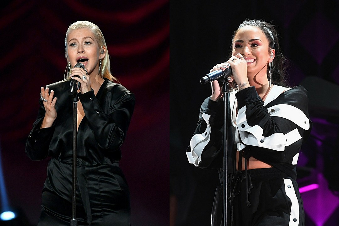 Demi Lovato y Christina Aguilera se unirán en los premios Billboards 2018 con el tema «Fall In Line»