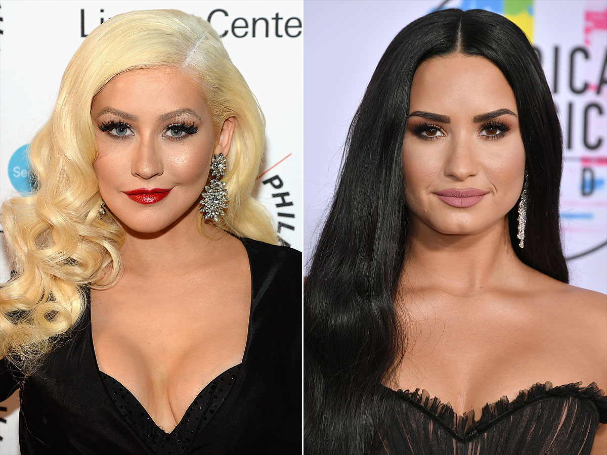 Christina Aguilera y Demi Lovato publican “Fall In Line”