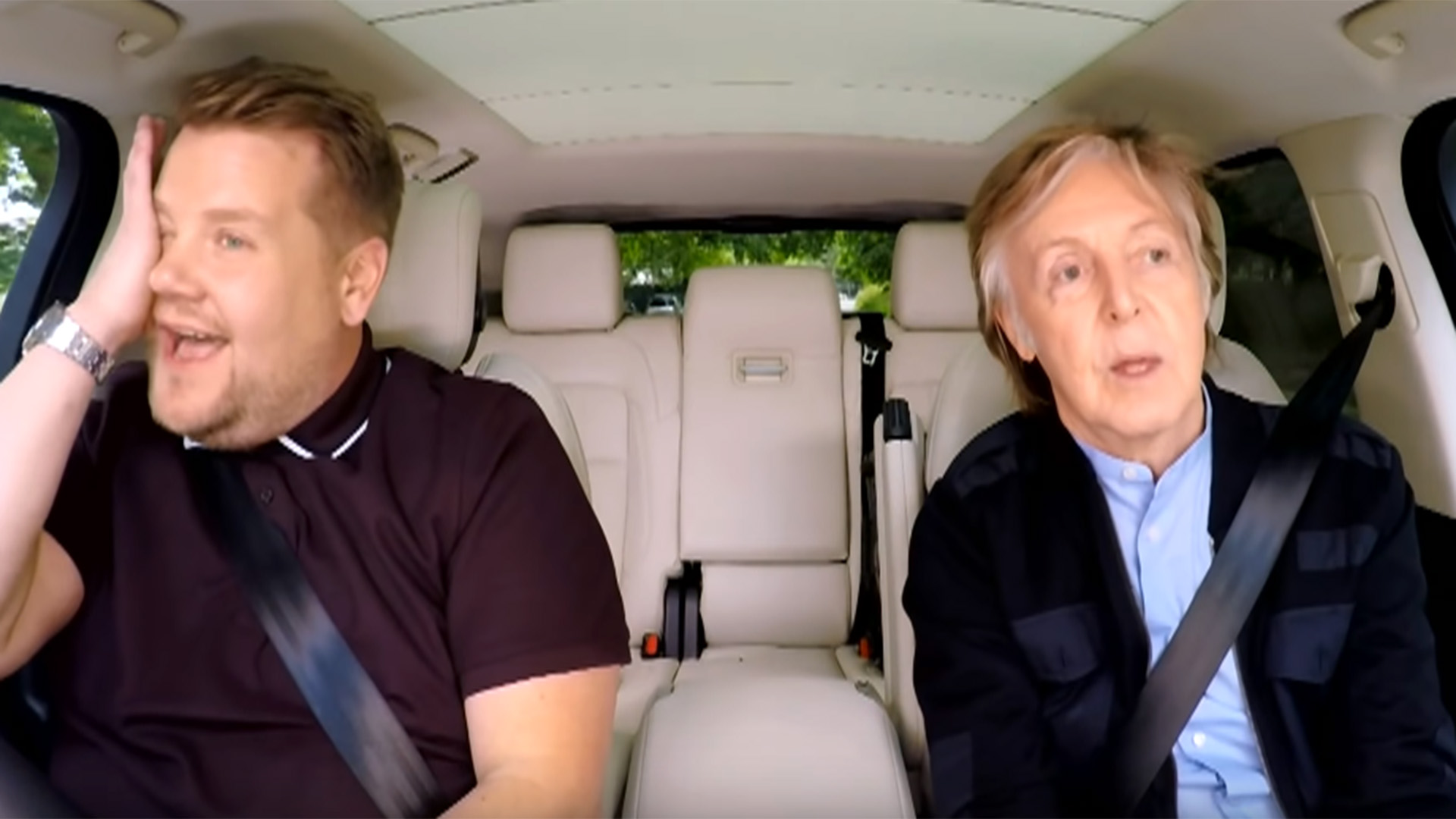 Sir Paul McCartney fue invitado al Carpool Karaoke de James Corden