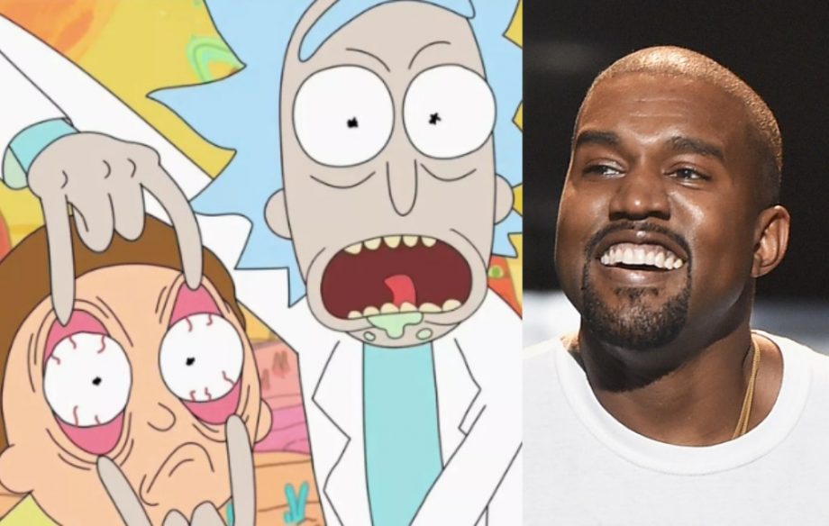 Rick and Morty le cantan a Kanye West en su cumpleaños número 41