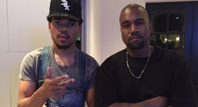 Kanye West y Chance The Rapper están trabajando en un disco juntos