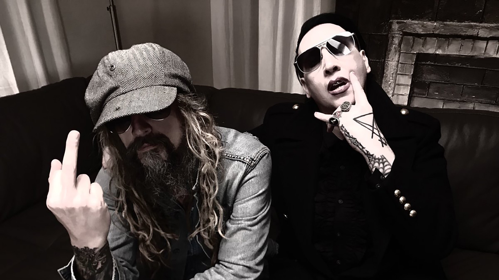 Marilyn Manson y Rob Zombie se unen para versionar a The Beatles
