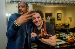 Snoop Dogg y Gustavo Dudamel compartieron juntos en el Hollywood Bowl. Cusica Plus.