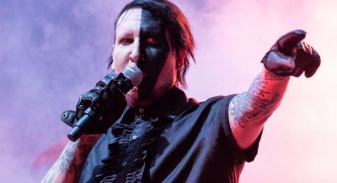 Marilyn Manson se desmayó en pleno concierto, obligándolo a cancelar el show
