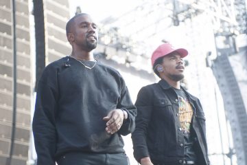 Kanye West y Chance The Rapper compartieron fotos desde el estudio de grabación. Cusica Plus.