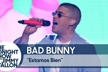 Bad Bunny se presentó en el Show de Jimmy Fallon, y dedicó “Estamos Bien” a Puerto Rico. Cusica Plus.