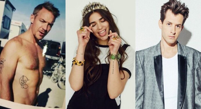 Silk City (Diplo, Mark Ronson) y Dua Lipa lanzaron su nuevo tema “Electricity”