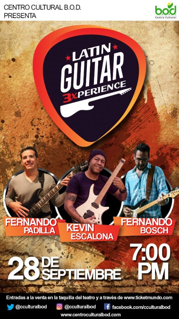 Flyer Latin Guitar Experience