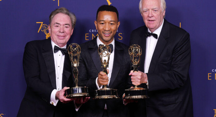 John Legend forma parte de artistas en lograr el Egot con sunuevo Emmy de artes creativas