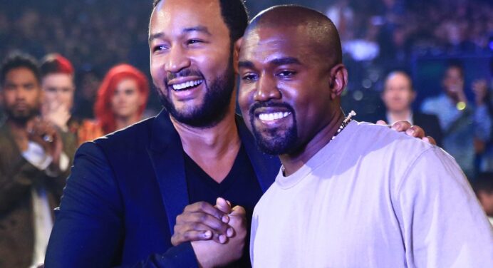 John Legend dice que va muy en serio que Kanye West se postule a presidente