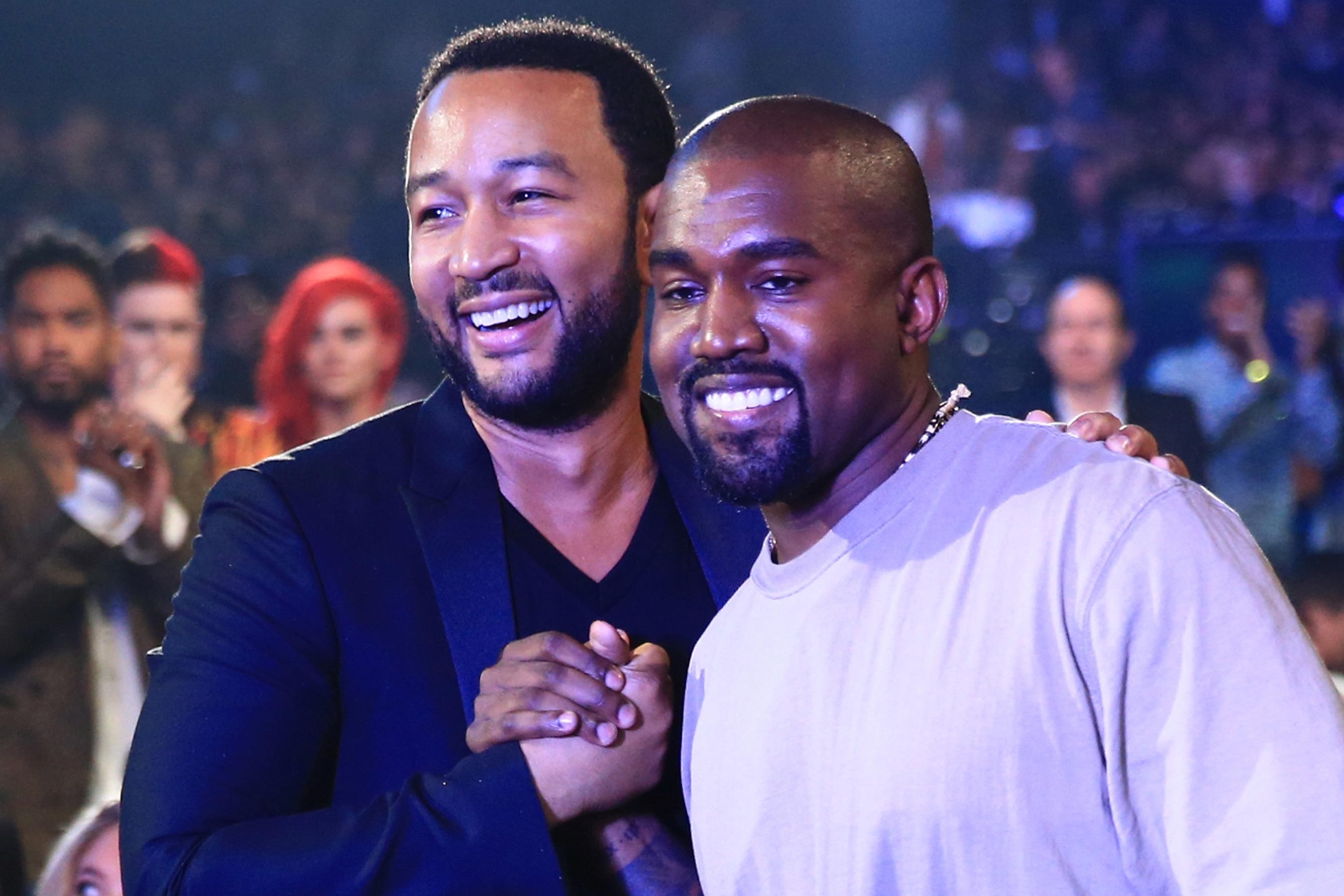 John Legend dice que va muy en serio que Kanye West se postule a presidente. Cusica Plus.