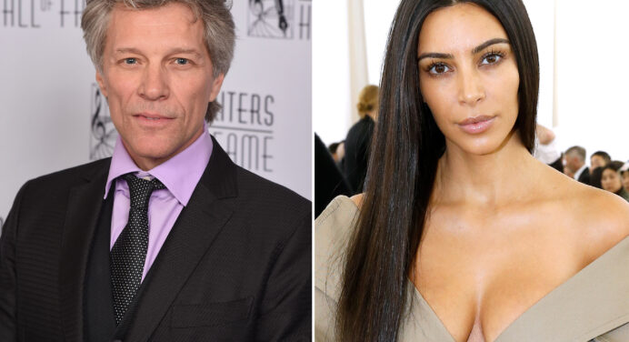 Jon Bon Jovi criticó a Kim Kardashian: “Hizo una porno y ahora es famosa”