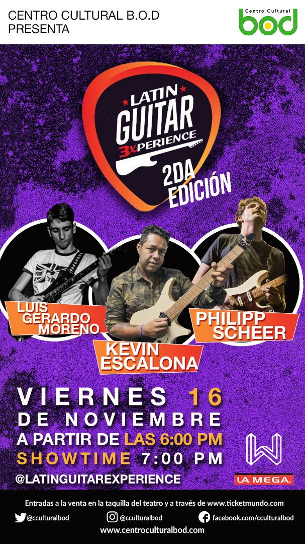 Latin Guitar Experience llega con su segunda edición al Centro Cultural BOD