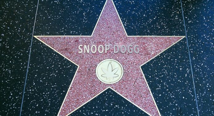 Snoop Dogg recibió su estrella en el paseo de la fama de Hollywood presentada por Dr. Dre