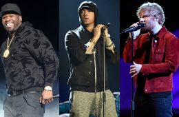 50 Cent confirma que está trabajando con Eminem y Ed Sheeran para un nuevo tema. Cusica Plus.