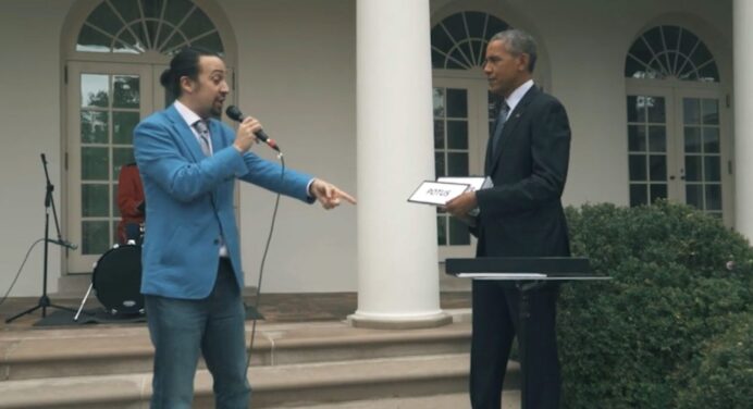 Lin-Manuel Miranda comparte su último Hamildrop del año con participación de Barack Obama