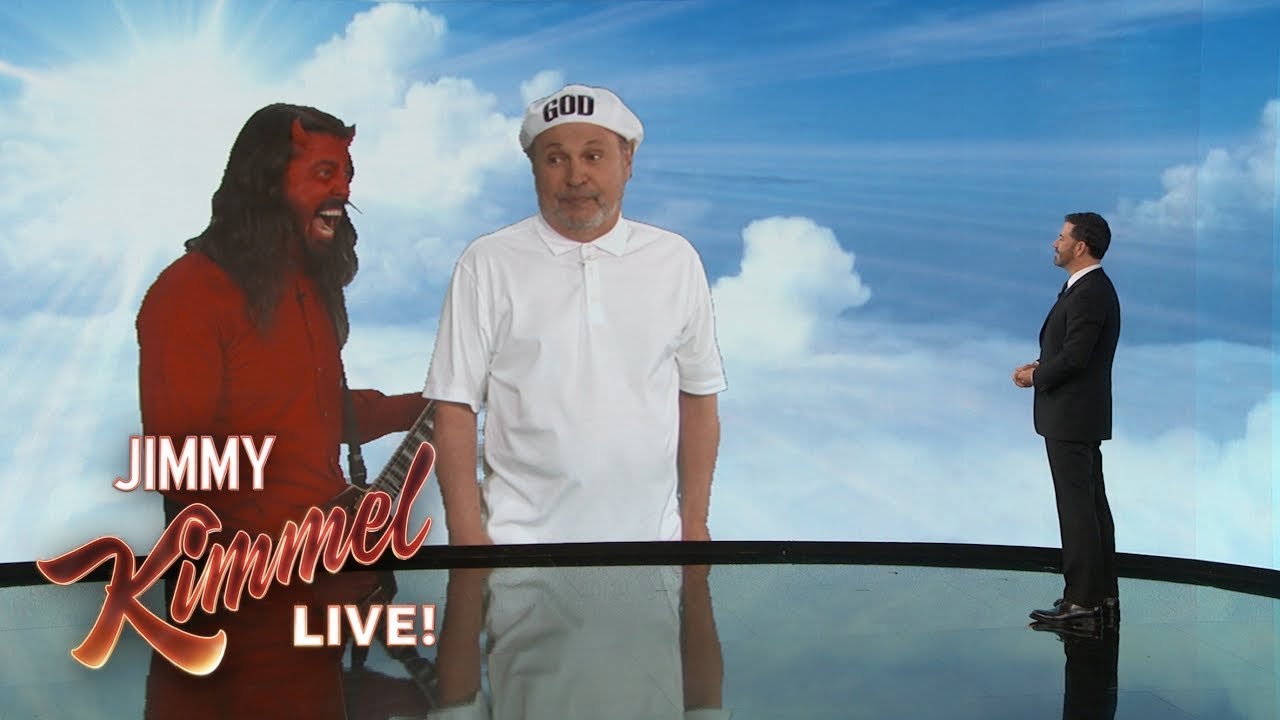 Dave Grohl hizo el papel de Satanás en el nuevo show de Jimmy Kimmel. Cusica Plus.