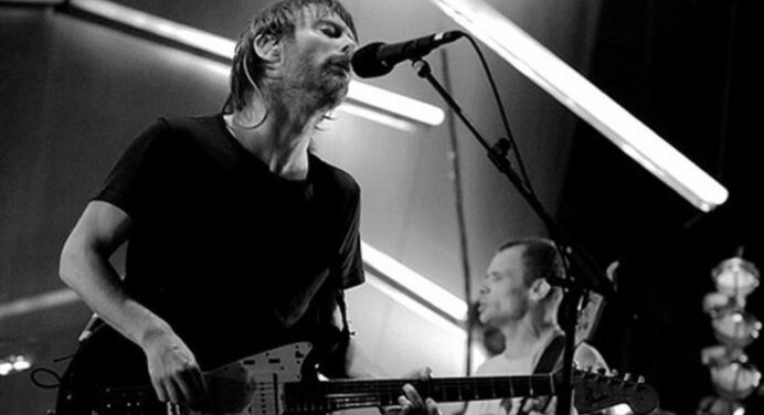 Thom Yorke reunió nuevamente a Atoms For Peace para cantar en vivo