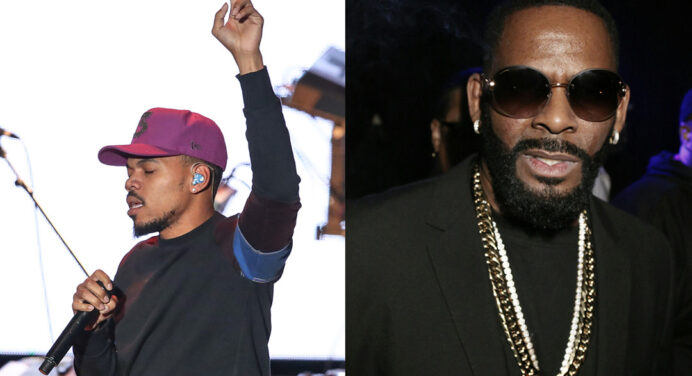 Chance The Rapper y Celine Dion eliminan sus colaboraciones con R. Kelly