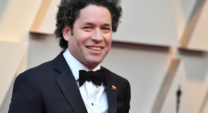 Gustavo Dudamel habló de Venezuela en la alfombra roja de los Oscar