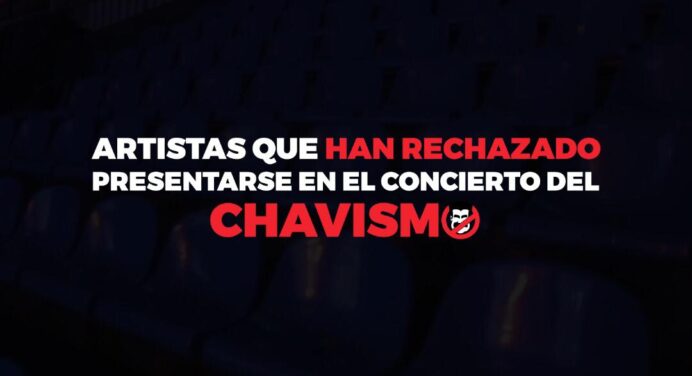 Artistas que han rechazado presentarse en el concierto del chavismo este 22 de febrero